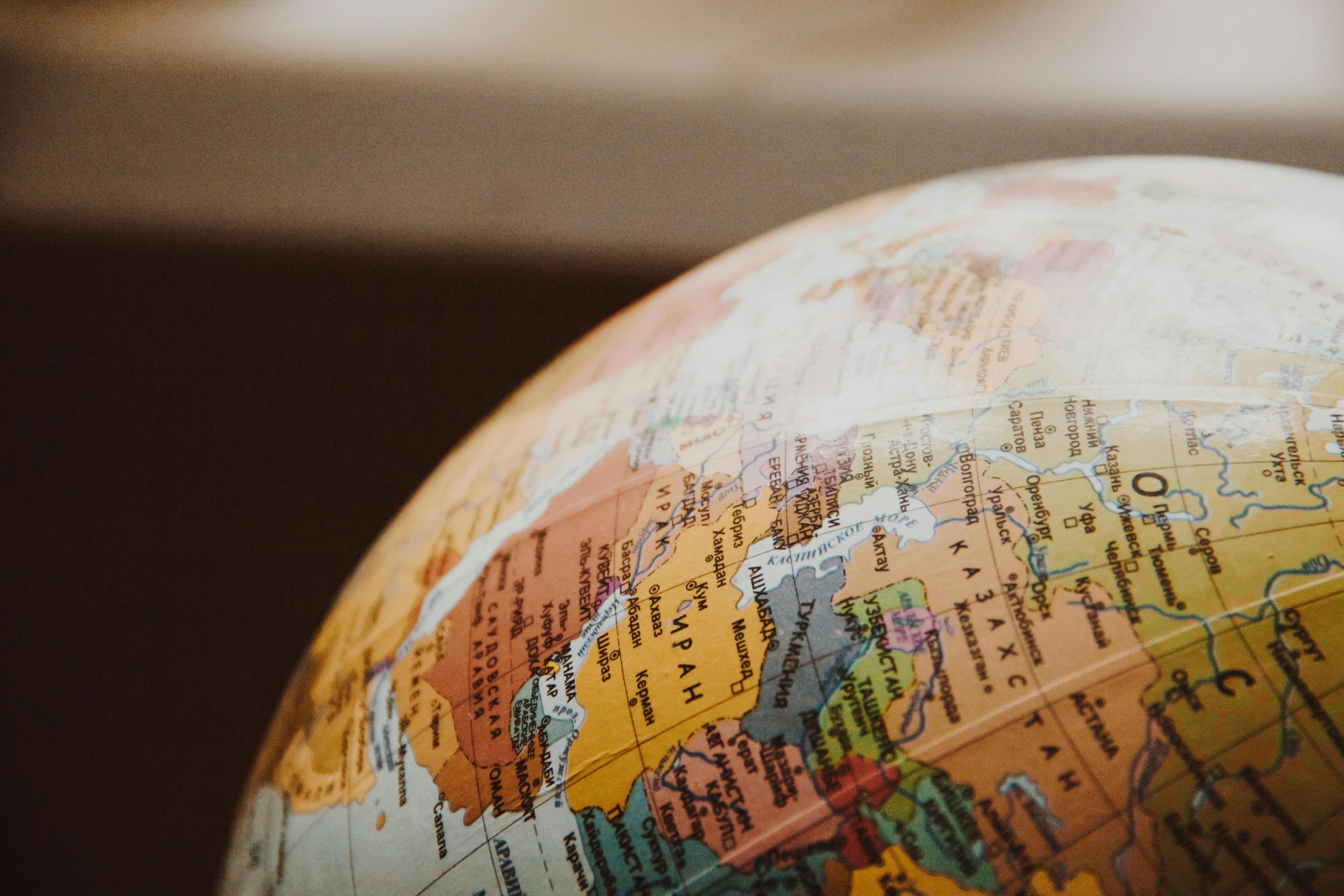 pexels-photo-335393-335393 Detailed close-up of a globe showcasing parts of Europe and Asia for world exploration concepts.